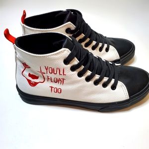 IT "You'll float too" hi-top sneakers